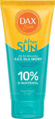 DAX SUN Żel po opalaniu S.O.S. dla skóry 10% D-Pantenol, 25,99 zł/200 ml