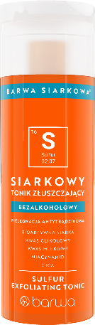 BARWA Siarkowa® Siarkowy Tonik Złuszczający, 22,99 zł/180 ml
