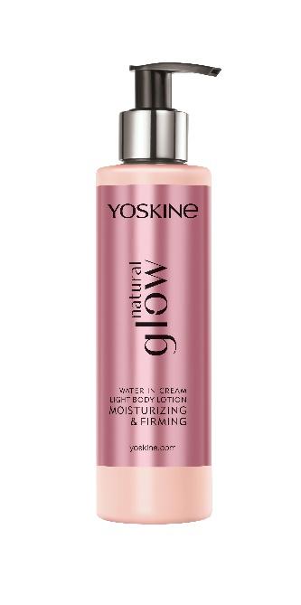 YOSKINE NATURAL GLOW Water-In-Cream Light Body Lotion Moisturizing & Firming, 69,99 zł/200 ml