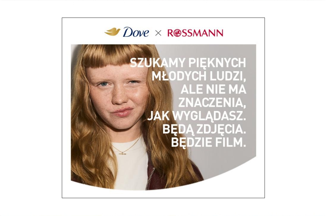 Szukamy pięknych młodych ludzi, ale to nie wygląd ma znaczenie - Dove i Rossmann zapraszają do projektu „Piękna Generacja”