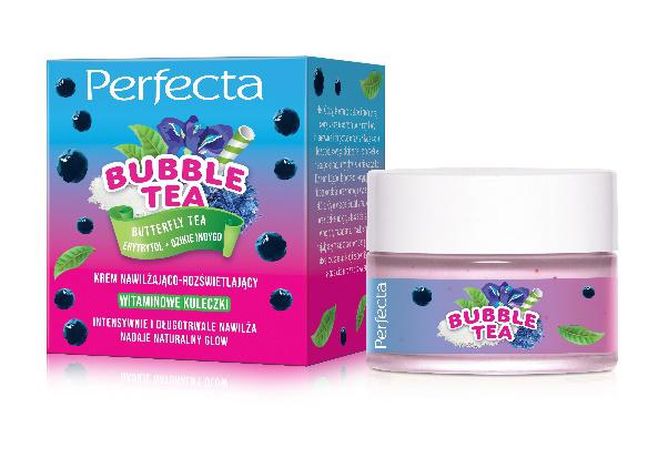 PERFECTA BUBBLE TEA BUTTERFLY TEA Krem Nawilżająco – Rozświetlający, 22,99 zł/50 ml