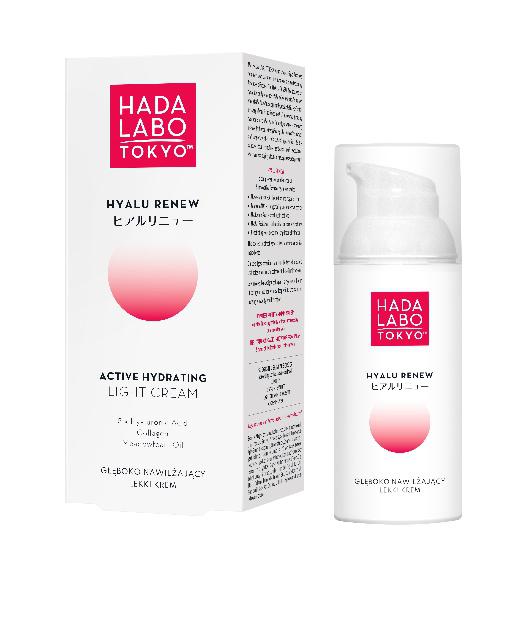 HADA LABO TOKYO HYALU RENEW GŁĘBOKO NAWILŻAJĄCY LEKKI KREM, 64,99 zł/50 ml