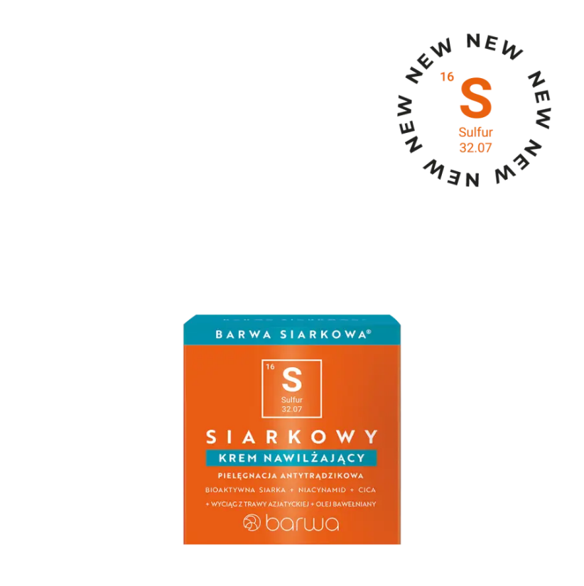 BARWA Siarkowa® Siarkowy Krem Nawilżający, 29,99 zł/50 ml