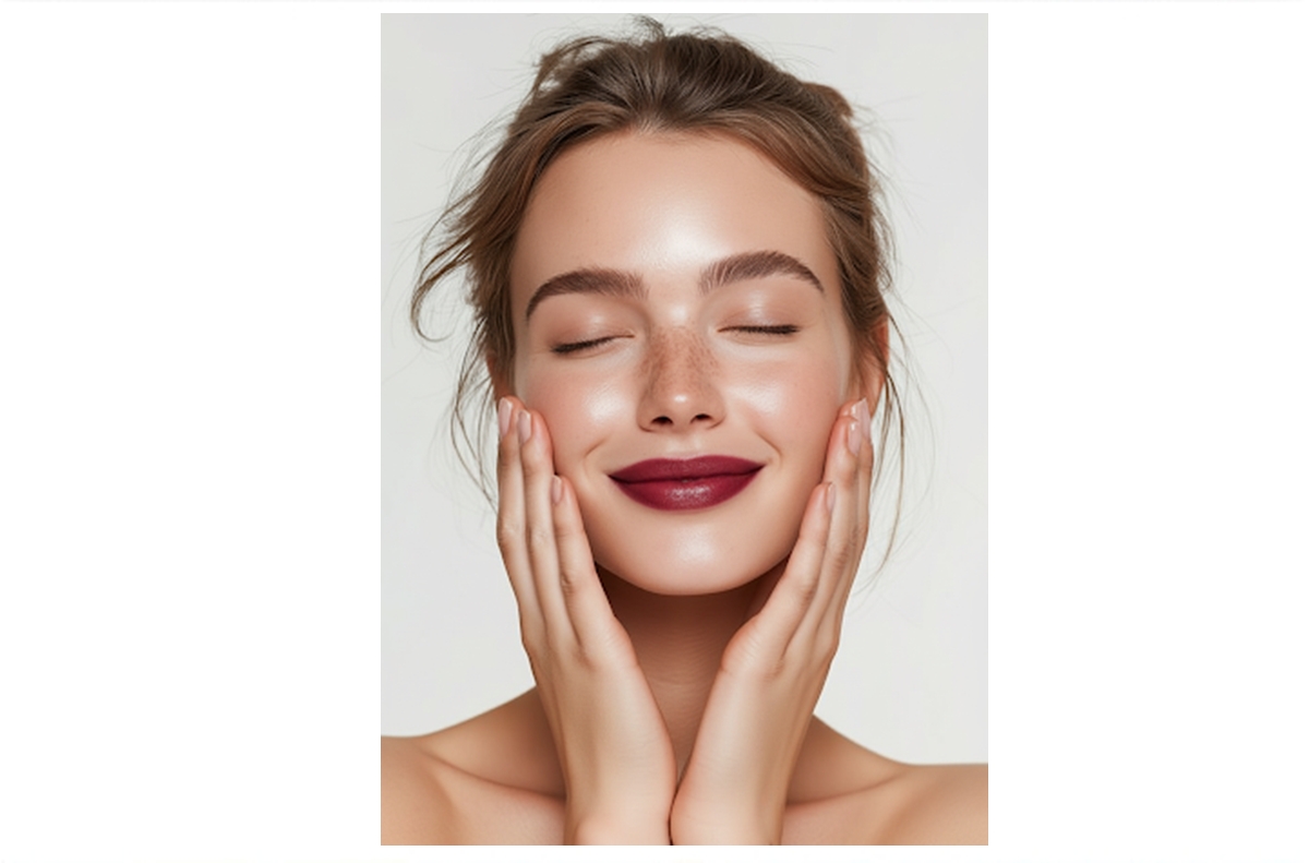 Berry Lips Makeup z Eisenberg