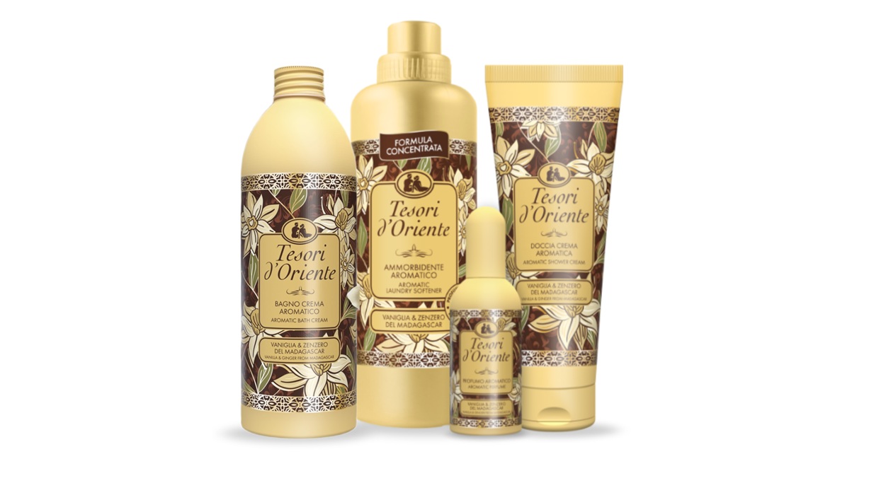 Tesori d’Oriente Vaniglia e Zenzero – Zmysłowa podróż inspirowana skarbami Madagaskaru – poznaj kolekcję aromatycznych produktów body & home.